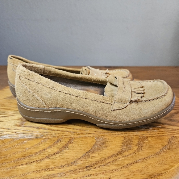 Maripe Lola Suede Moccasins (135035) Brown Size 6 - Picture 1 of 11